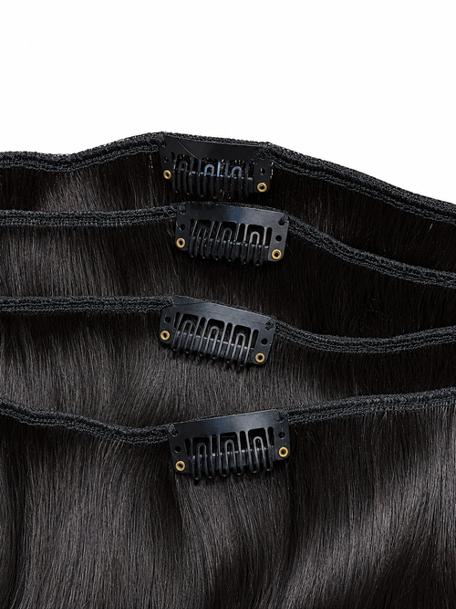 18" Brazilian Hair Clip-In Extensions