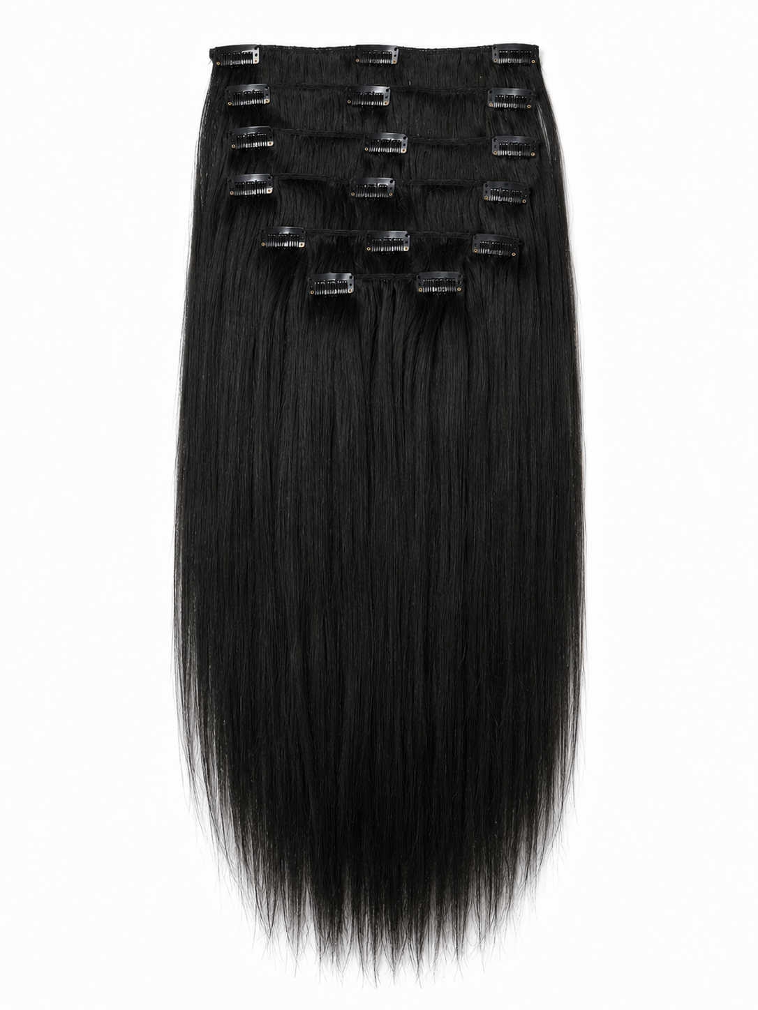 18" Brazilian Hair Clip-In Extensions