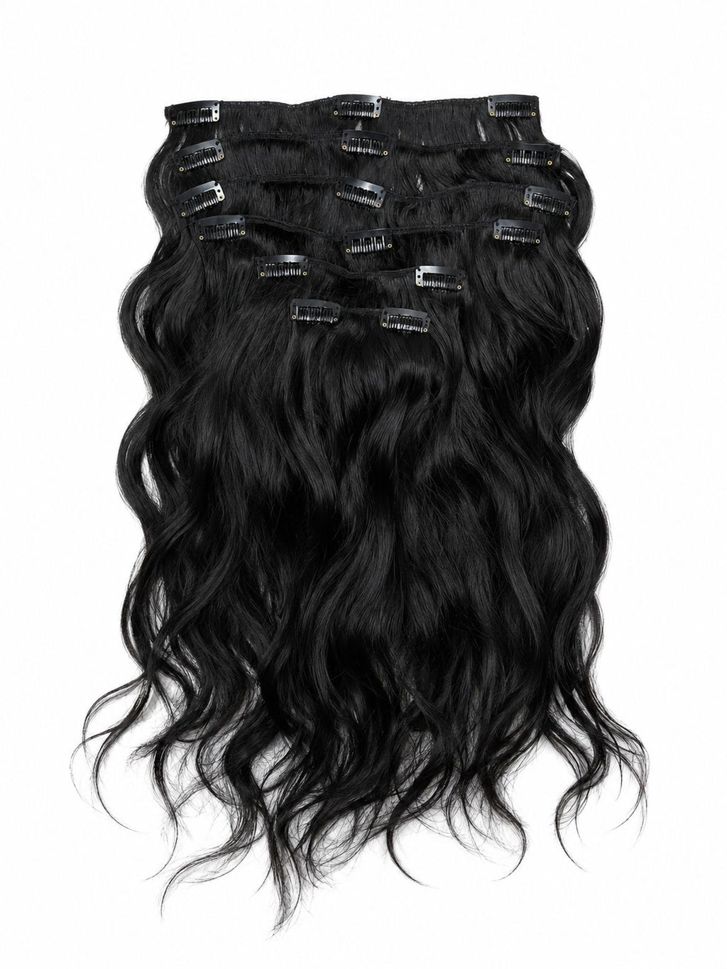 18" Brazilian Hair Clip-In Extensions