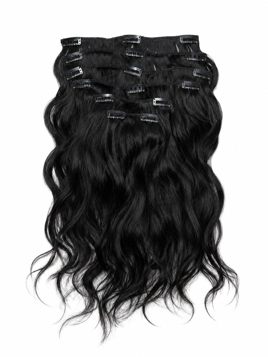 18" Brazilian Hair Clip-In Extensions