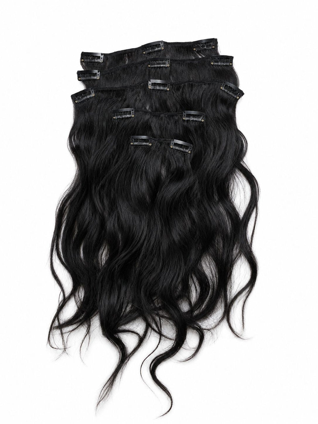 18" Brazilian Hair Clip-In Extensions
